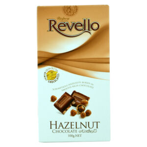 Pic105338 Revello Hazelnut Chocolate 100g