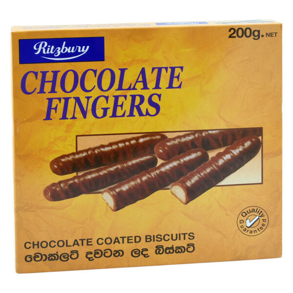 Ritzbury Chocolate Fingers 200g